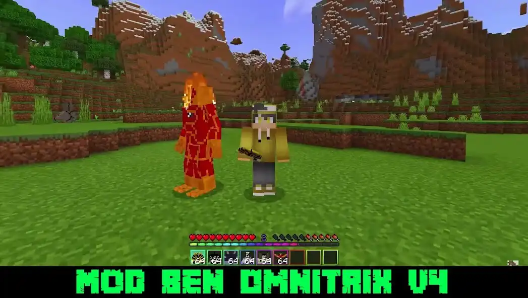 Play Cool Ben V4 MOD Omnitrix MCPE  and enjoy Cool Ben V4 MOD Omnitrix MCPE with UptoPlay