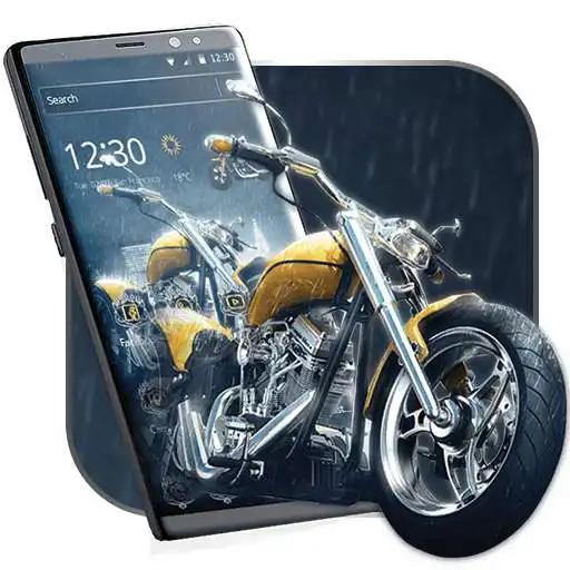 Free play online Cool Bike 2D Theme APK