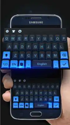 Play Cool Black Keyboard Theme  Emoji