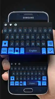 Play Cool Black Keyboard Theme  Emoji