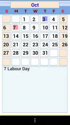 Play Cool Calendar Holidays 2014