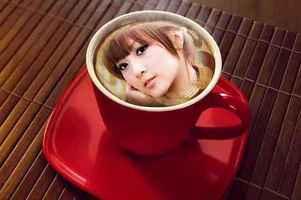 Play Cool Coffee Cup Photo Montage