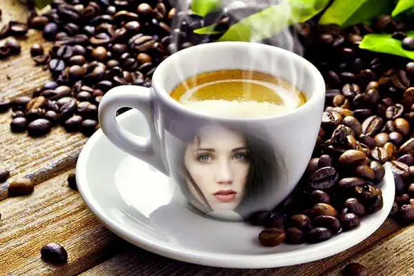 Play Cool Coffee Cup Photo Montage