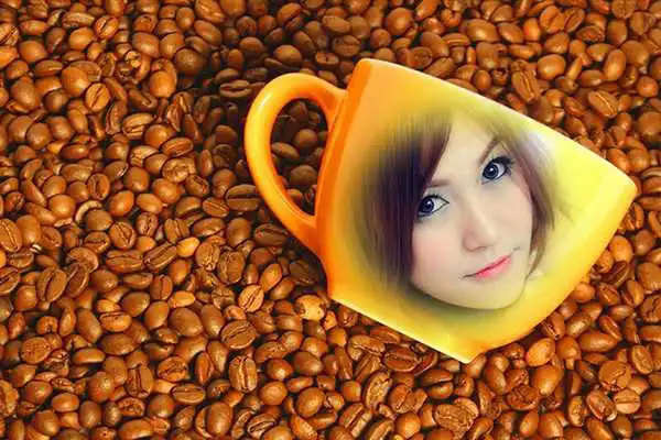 Play Cool Coffee Cup Photo Montage