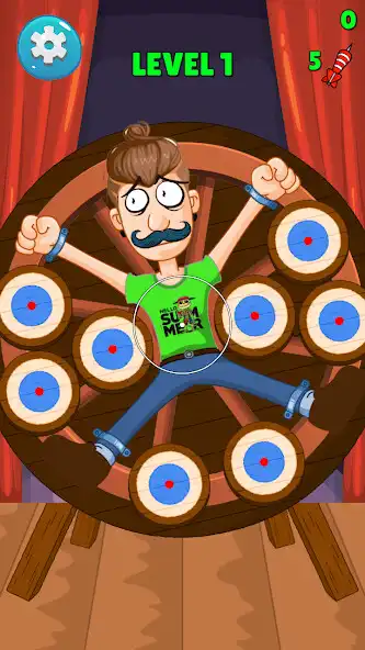 Play Cool Dart Wheel as an online game Cool Dart Wheel with UptoPlay