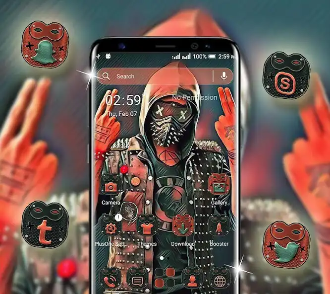 Play Cool Hacker Launcher Theme  and enjoy Cool Hacker Launcher Theme with UptoPlay
