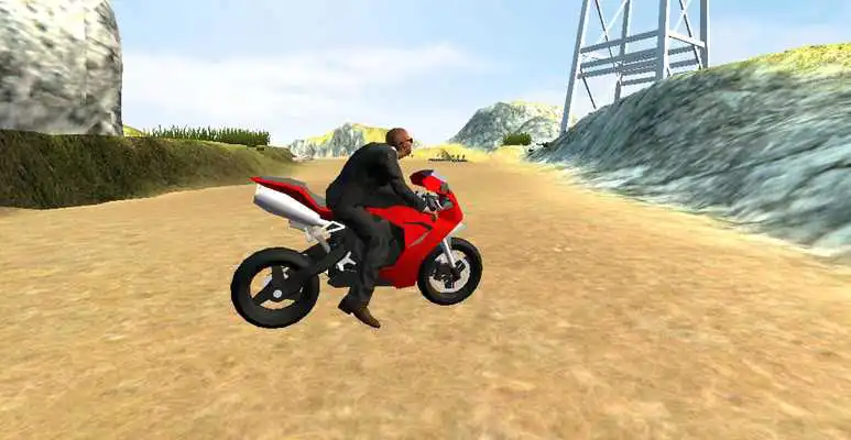 Play Cool Motorcycle Driver