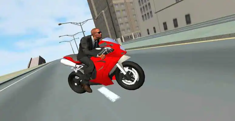 Play Cool Motorcycle Driver