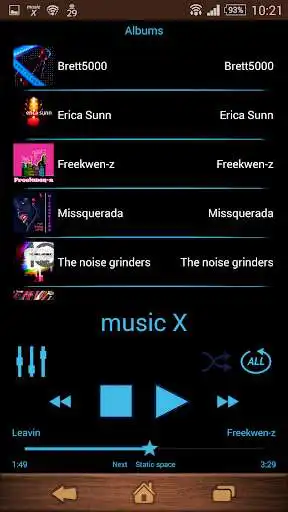 Play Cool Music Player - music X  and enjoy Cool Music Player - music X with UptoPlay