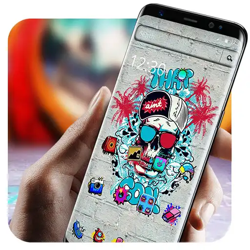 Play Cool painting enjoy graffiti Theme APK