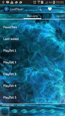 Play CoolPlayer HD Water theme Play CoolPlayer HD Water theme