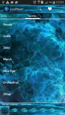 Play CoolPlayer HD Water theme Play CoolPlayer HD Water theme