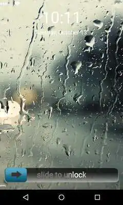 Play Cool Rainy Day 3D Locker Theme