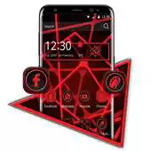 Free play online Cool Red Black Threads Theme APK Free play online Cool Red Black Threads Theme APK