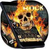 Free play online Cool rock skull Keyboard APK