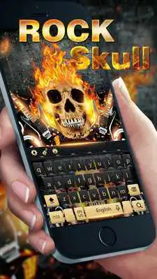 Play Cool rock skull Keyboard