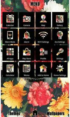 Play Cool Theme-Flower Skull-