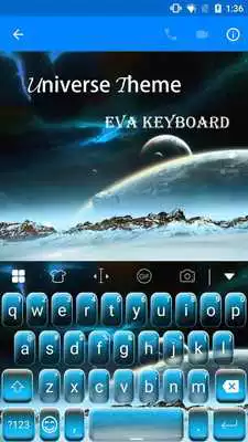 Play Cool Universe Keyboard Theme