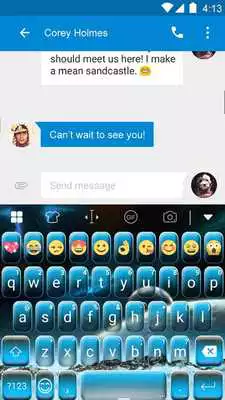 Play Cool Universe Keyboard Theme