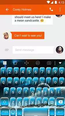 Play Cool Universe Keyboard Theme