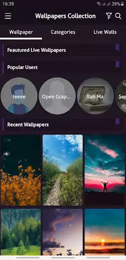 Play cool wallpapers (  live wallpaper ) as an online game cool wallpapers (  live wallpaper ) with UptoPlay