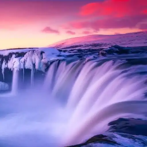 Play Cool waterfall wallpaper 4k APK