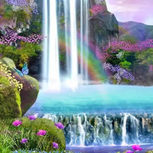 Play Cool waterfall wallpaper hd APK