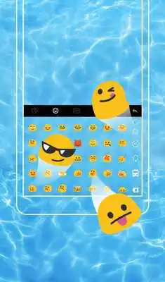 Play Cool Water Keyboard Theme Play Cool Water Keyboard Theme