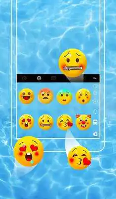 Play Cool Water Keyboard Theme Play Cool Water Keyboard Theme
