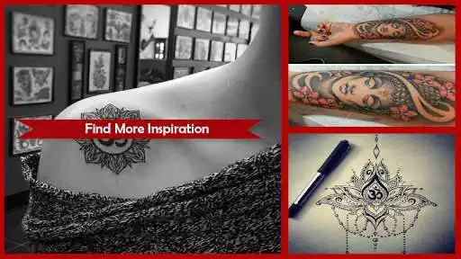 Play Cool Zen Yoga Tattoos Design as an online game Cool Zen Yoga Tattoos Design with UptoPlay