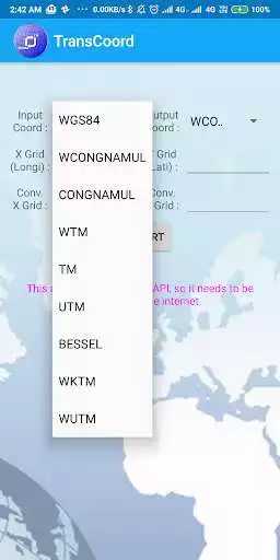 Play Coordinate Transformer - GPS Coordinate Transform as an online game Coordinate Transformer - GPS Coordinate Transform with UptoPlay