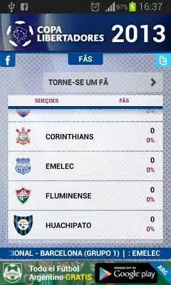Play Copa Libertadores 2013