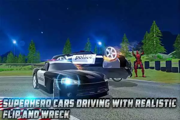 Play Cop Cars Superhero Drift  Stunt Simulator