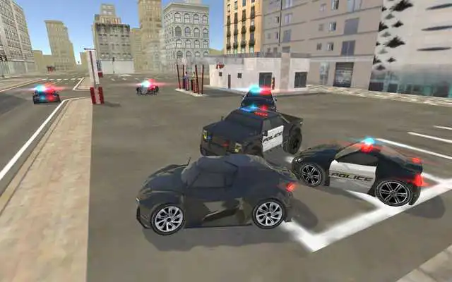 Play Cop Chase Robber of Salem Town
