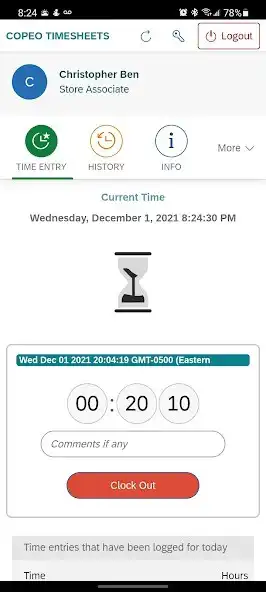 Play Copeo Time Submission - Kiosk  and enjoy Copeo Time Submission - Kiosk with UptoPlay