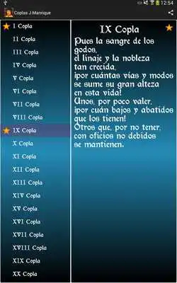 Play Coplas de Jorge Manrique Play Coplas de Jorge Manrique
