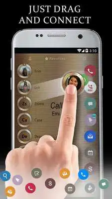 Play Copper Gold Phone Dialer Theme