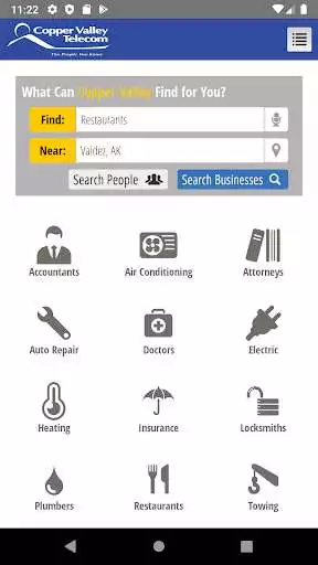 Play Copper Valley Yellow Pages