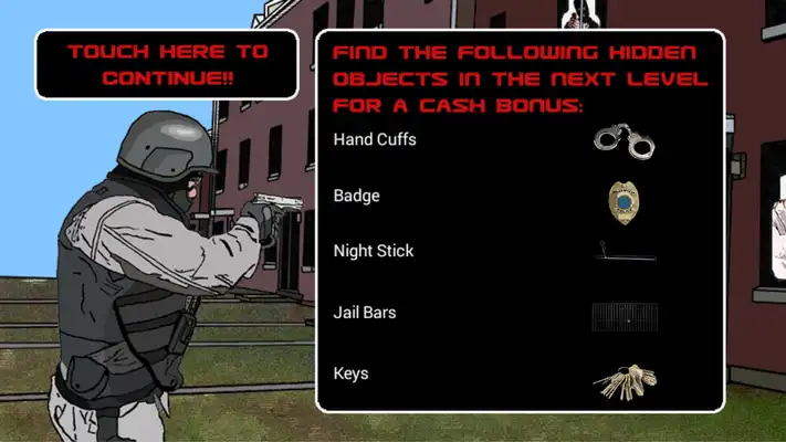 Play Cop Squad Lite - Retro Shooter