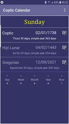 Play Coptic Calendar