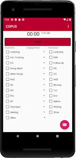 Play COPUS - classroom observation tool  and enjoy COPUS - classroom observation tool with UptoPlay