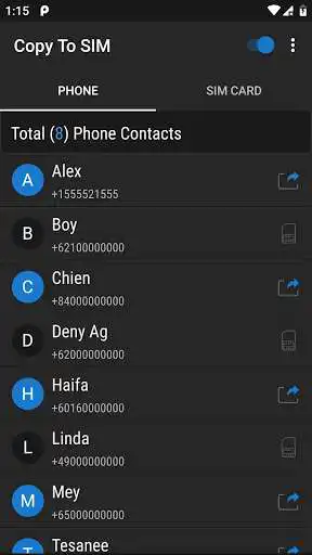 Play Copy To SIM  and enjoy Copy To SIM with UptoPlay