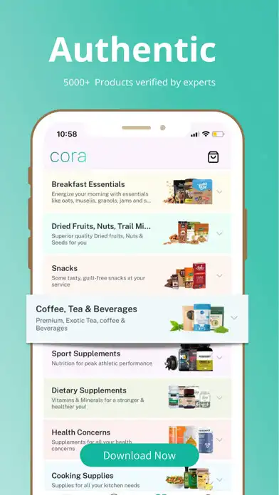 Play Cora Health - Shop healthy  and enjoy Cora Health - Shop healthy with UptoPlay