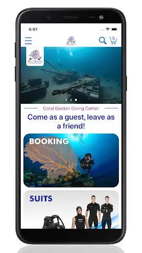 Play Coral Garden Diving Center as an online game Coral Garden Diving Center with UptoPlay