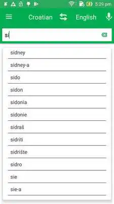 Play Coratian English Dictionary