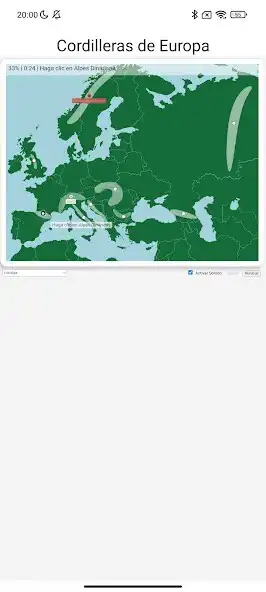 Play Cordilleras de Europa Juego as an online game Cordilleras de Europa Juego with UptoPlay