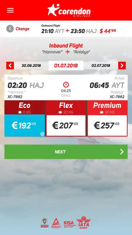 Play Corendon Airlines