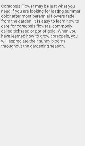 Play Coreopsis Flower as an online game Coreopsis Flower with UptoPlay