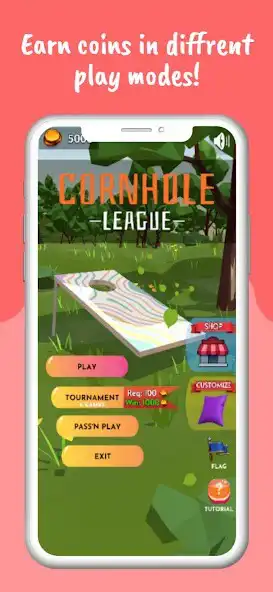 Play Cornhole 3D: Nations League as an online game Cornhole 3D: Nations League with UptoPlay