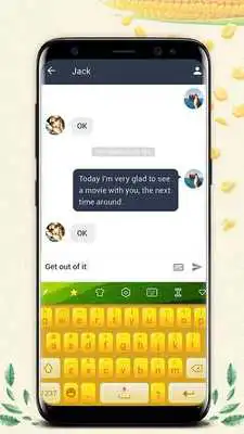 Play Corn Keyboard Theme